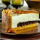 New York Style Turtle Cheesecake